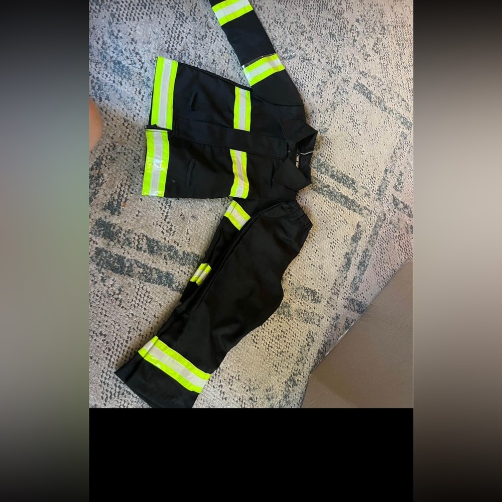 Halloween costume firefighter